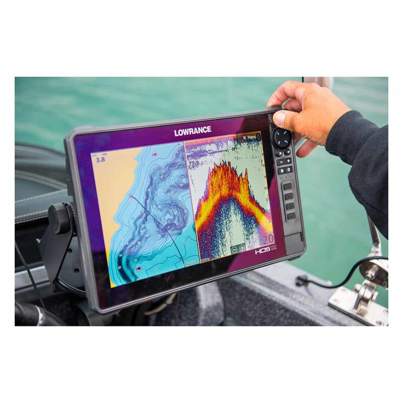 How to set up a search screen on your electronics (Lowrance)